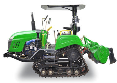 Tracteur à chenilles de gisement de riz mini avec PTO, démarreur électronique 2780*1480*2250mm