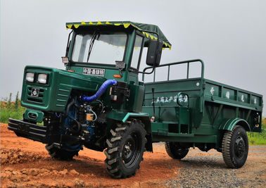 Le mini camion à benne basculante adapté aux besoins du client d&#039;Off Road de taille complètement hydraulique/a articulé le tracteur égal de roue de corps