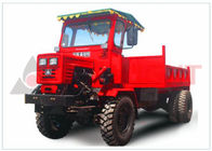 Mini camion à benne basculante articulé adapté aux besoins du client de la couleur 13.2kw utilisé dans la zone rurale accidentée fournisseur