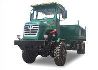 Le camion à benne basculante adapté aux besoins du client de la couleur FWD/tous déchargeur de terrain a articulé le tracteur avec le lit de décharge fournisseur
