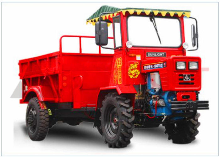 Mini déchargeur articulé 18HP de tracteur pour l'agriculture dans la plantation de palmier à huile charge utile de 1 tonne fournisseur