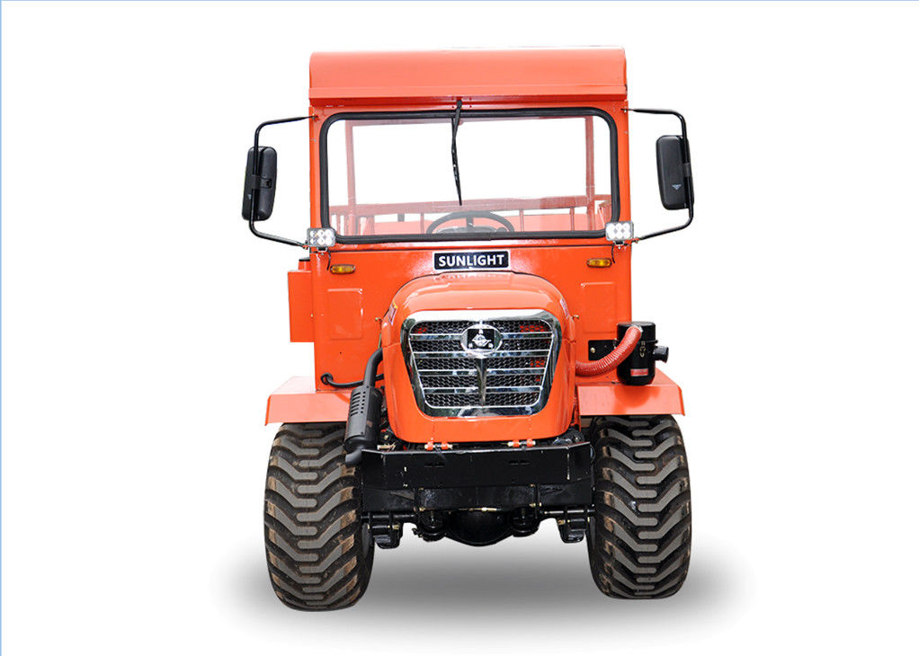 Mini déchargeur de tracteur de FWD /RWD/4WD pour dans la plantation de palmier à huile charge utile de 2 tonnes fournisseur