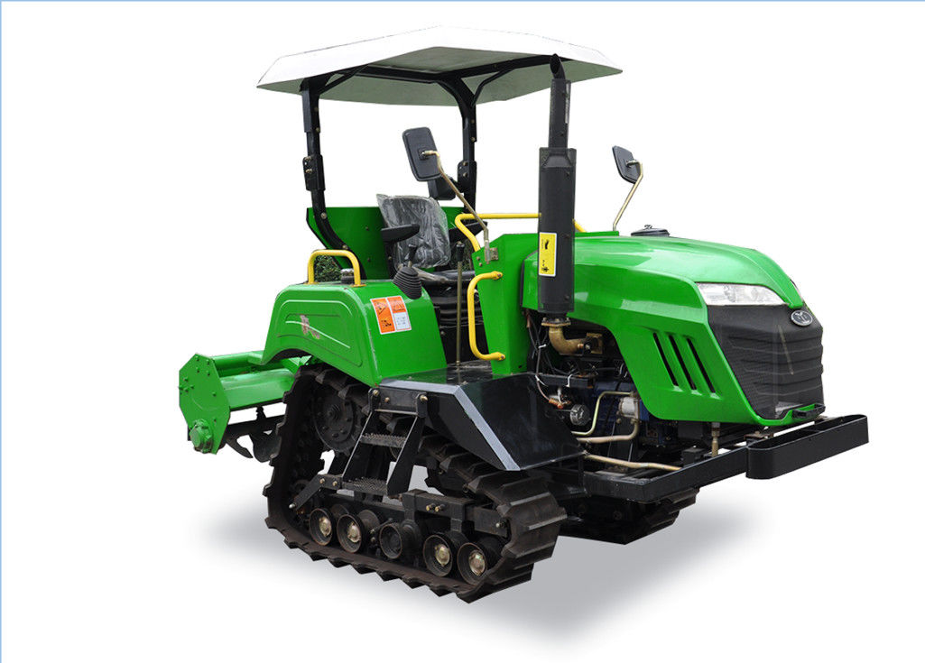 Type petits tracteurs de ferme, vitesse de chenille de la chenille 0-12Km/H de tracteur du jardin 80HP fournisseur