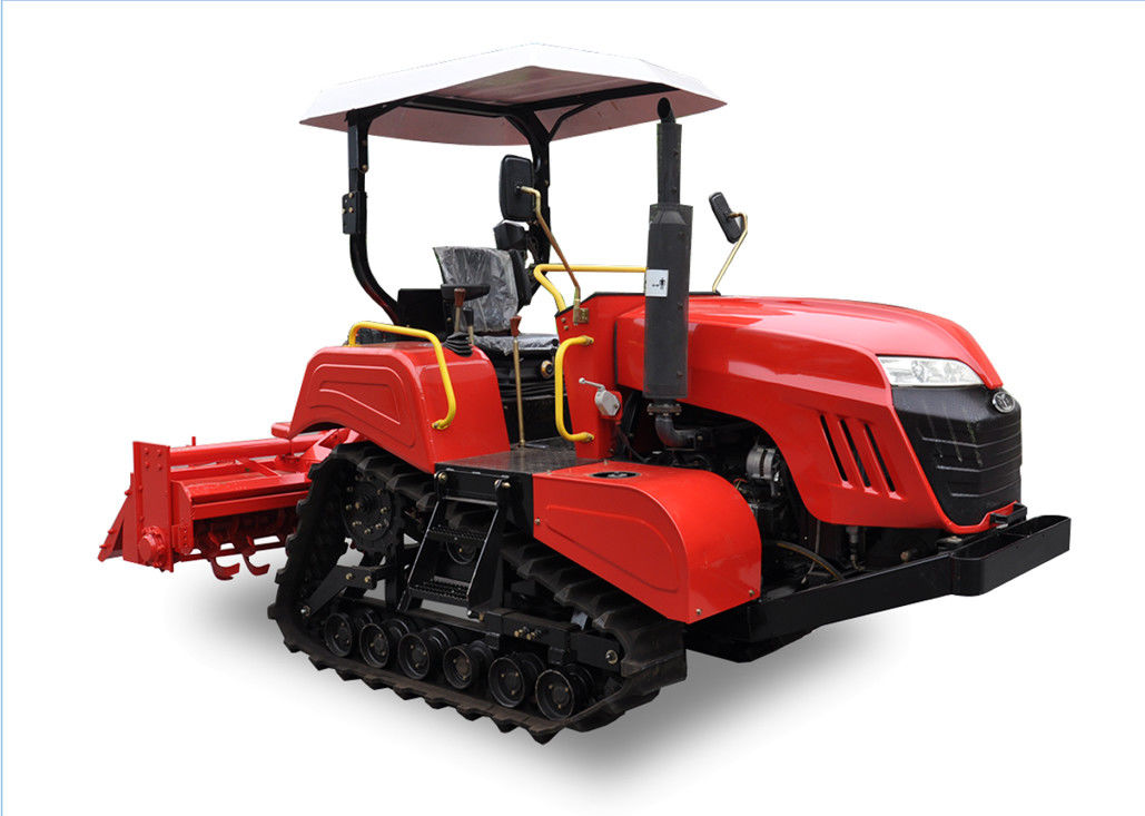 Petit tracteur à chenilles de belle forme pour l'efficacité élevée de travail de gisement de riz fournisseur