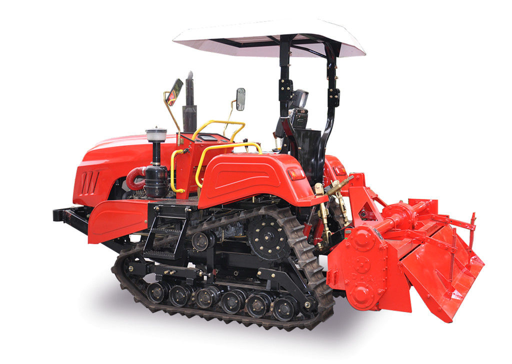 mini tracteur de ferme de la chenille 36.8kw avec le cultivateur rotatoire 50HP XJ502LT fournisseur