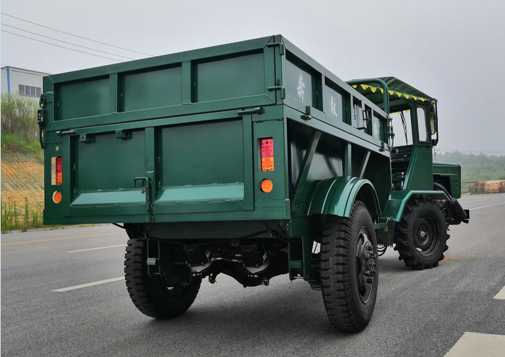 Quad de maintenance facile de tracteur articulé de châssis articulé de camion à benne basculante de capacité de 1 tonne fournisseur