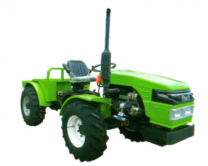 tracteurs articulés de ferme de TRACTEURS d'EQUALWHEEL les mini avec le PTO petit rayon de rotation avec de l'engrais échouent le tracteur de service 0